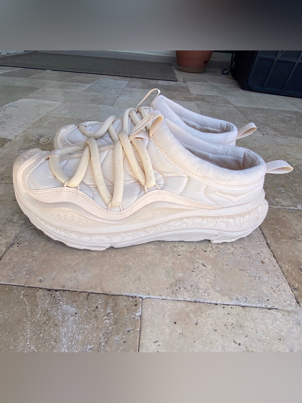 Hoka One One Ora Primo Vanilla Recovery Shoe  1141570 WOMEN'S SZ 11.5 Men’s 10.5